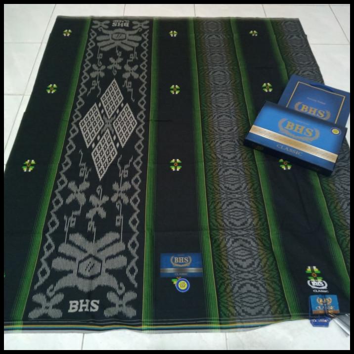 Promo Sarung Bhs Classic Hijau Nu