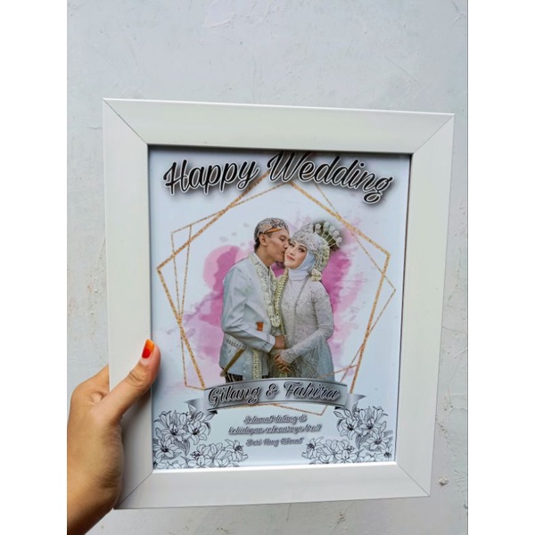 Kado Wisuda Birthday Wedding Foto Frame 10R