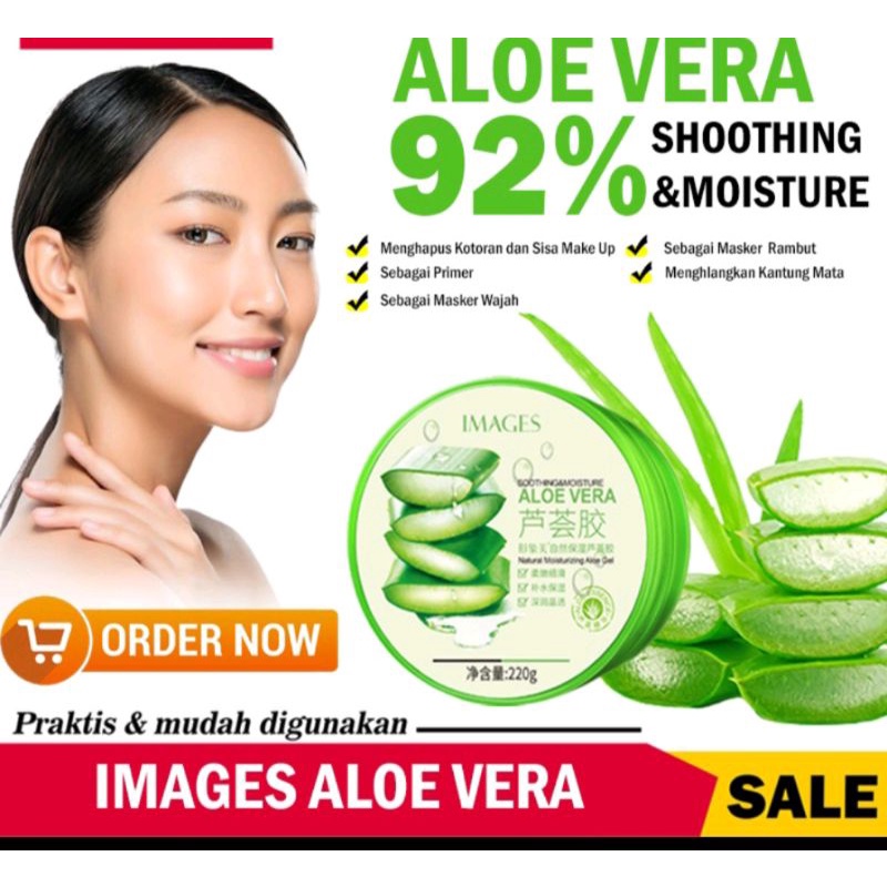 SHARE IN JARE | NATURE REPUBLIC ALOE VERA 92% SOOTHING GEL DAN  MOISTURE