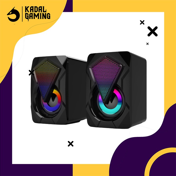 SPEAKER ADVANCE RGB DUO PC KOMPUTER CPU SUARA