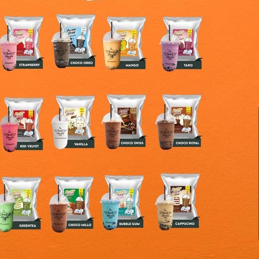 

BISA COD ✔️rasa red velvet Bubuk kiloan Bubble Powder Drink Original Java land 1kg|KD7