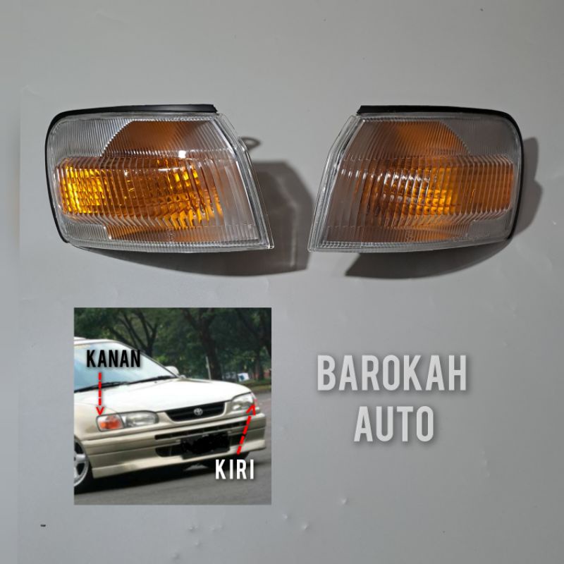 lampu sen depan corolla.all new 1996 1997 ae111