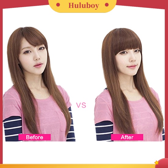 Wig Poni Palsu Model Lurus Dengan Klip on Untuk Wanita