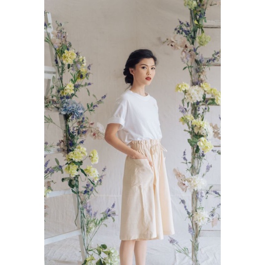 Novere x The Widira Apple Cider Cullotes in Biscuit BRAND NEW WITH TAG