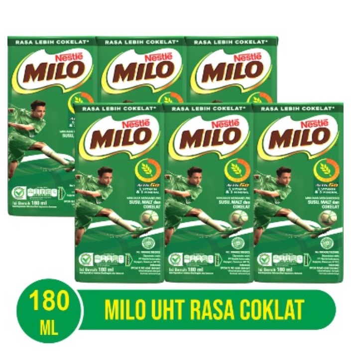 SUSU MILO KOTAK 180ML