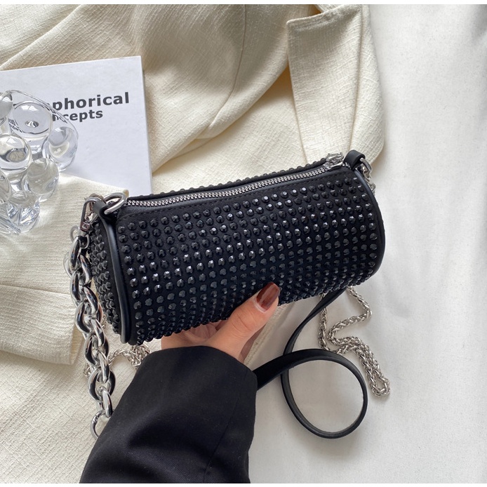 #NEW - TAS IMPORT WANITA NS026 - TAS - TAS PESTA - TAS MURAH - TAS SELEMPANG - TAS BLING