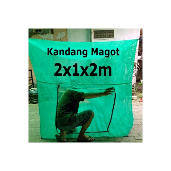 Kandang Magot Lalat BSF 2x1x2m