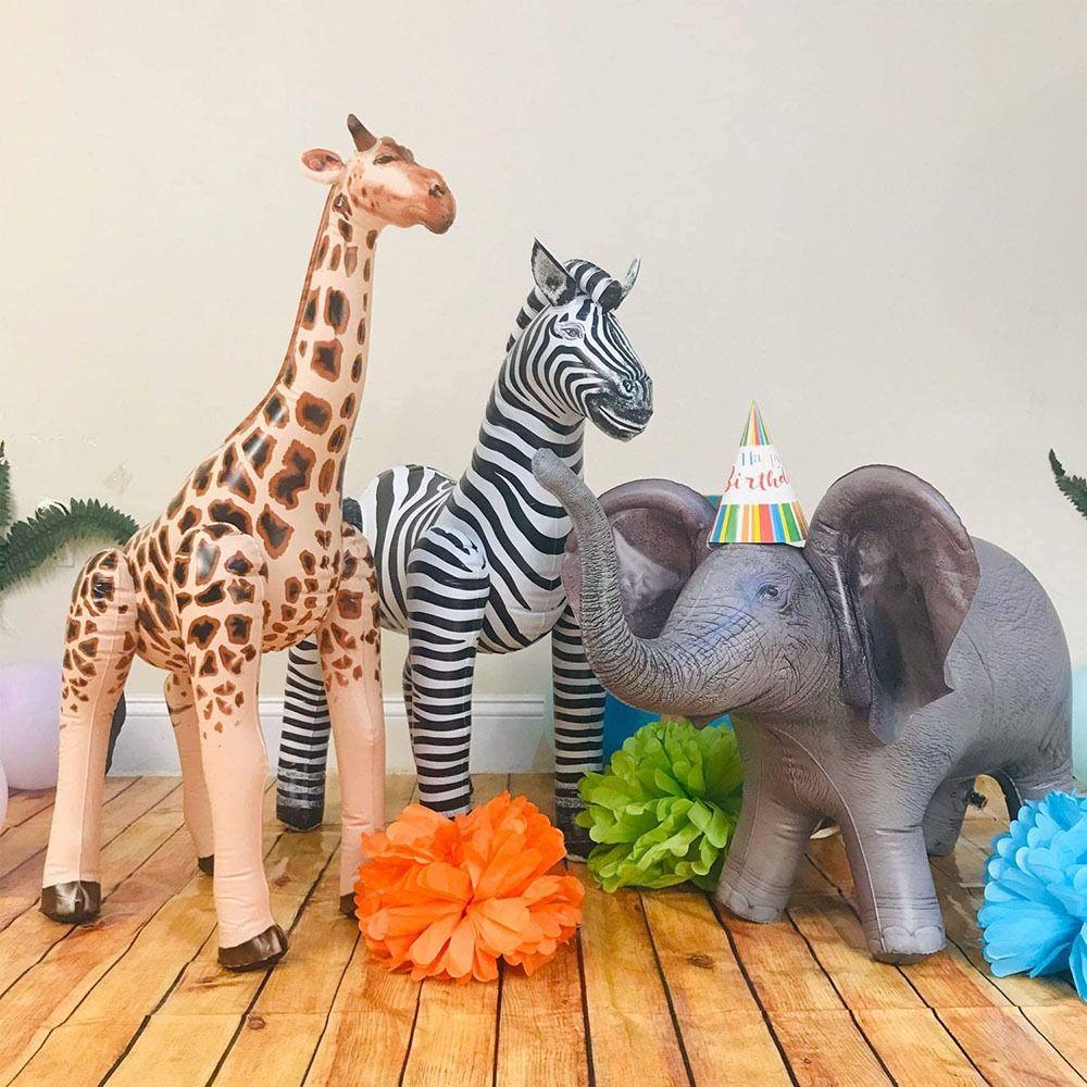 [Elegan] Balon Simulasi Hidup Jerapah Paskah Katak Sekolah Untuk Ulang Tahun Anak Ruang Tamu Mainan Kelinci