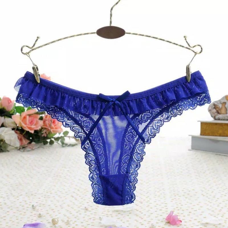Desecrettz Panties #012 Celana Dalam Wanita Dewasa Model Thong / Cd Wanita G String
