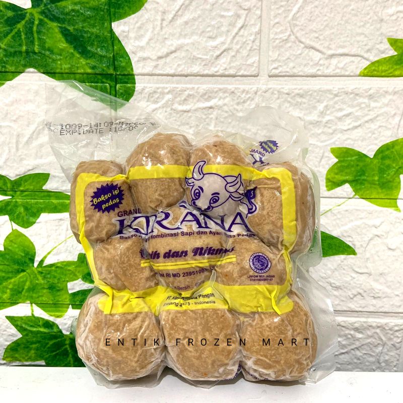 Jual Kirana Bakso Mercon Jumbo 600gr Isi 5pcs Isi 10pcs Shopee