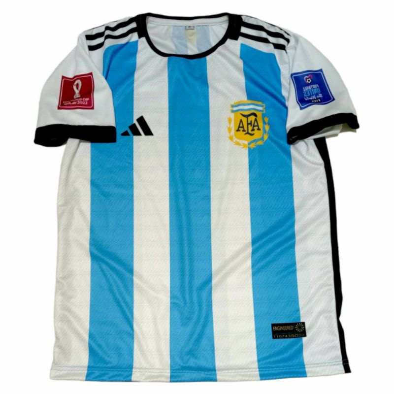 Jersey Argentina Piala Dunia 2022 Gratis Patch Piala Dunia