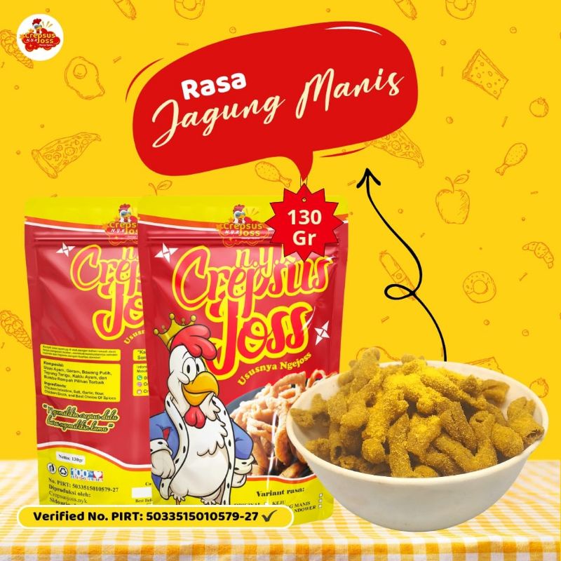 

crepsus rasa jagung manis