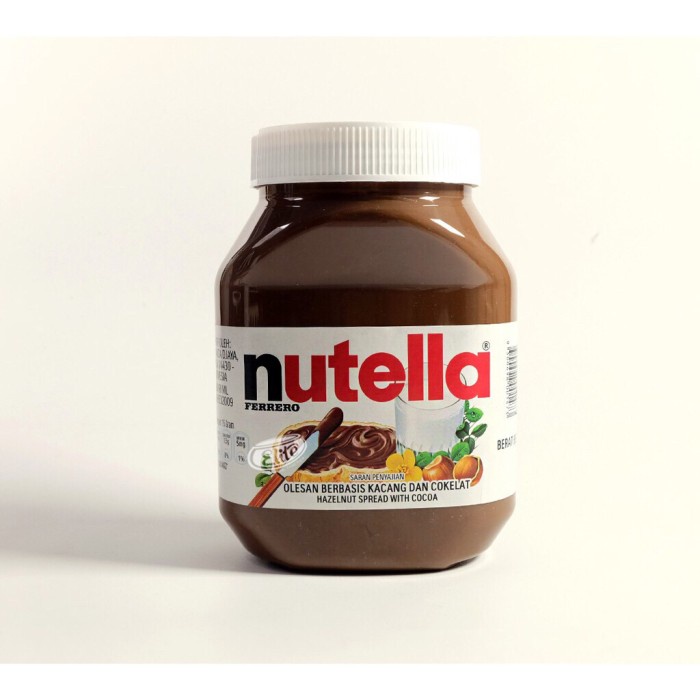

TERBARU Nutella Chocolate Hazelnut Spread / Selai Coklat Hazelnut 350 gr - Normal