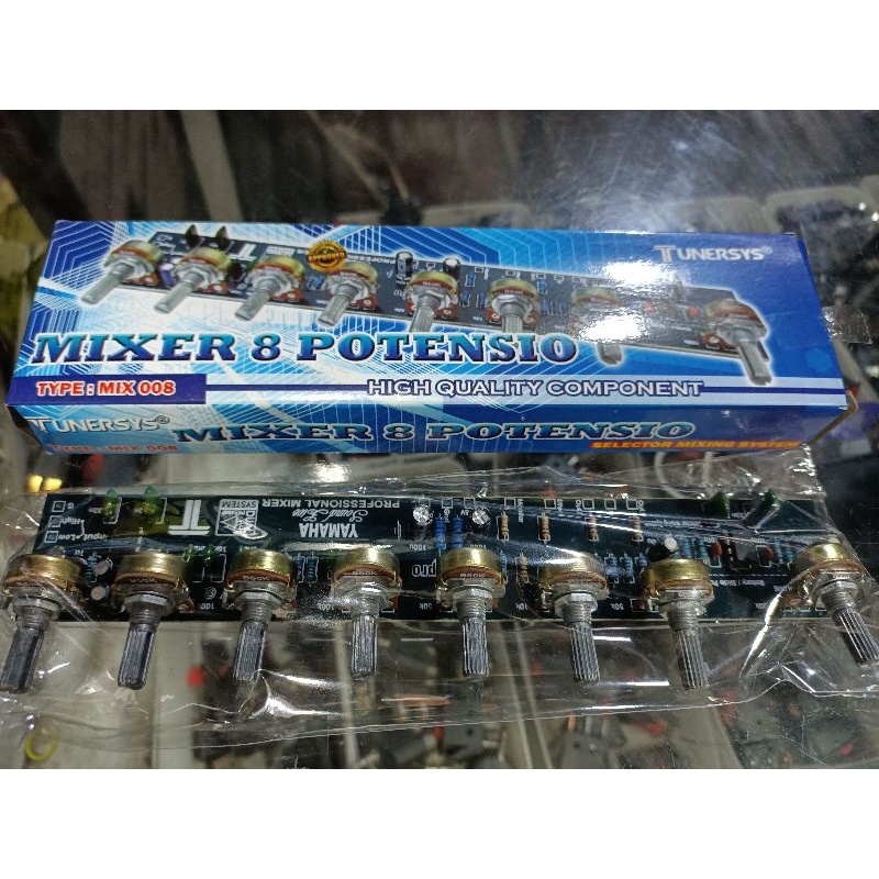 Kit Mixer 8 pot Yamaha tunersis