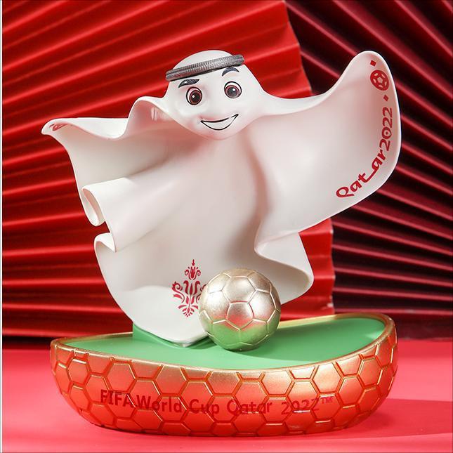 2022hiasan Hias Maskot Luminous Qatar Piala Dunia Souvenir Piala Dunia Qatar