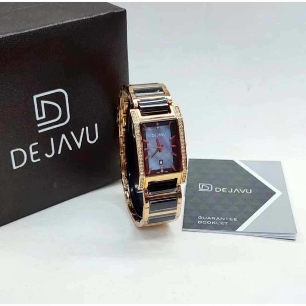 Jam tangan Wanita Dejavu 5008 Tali rantai original wanita