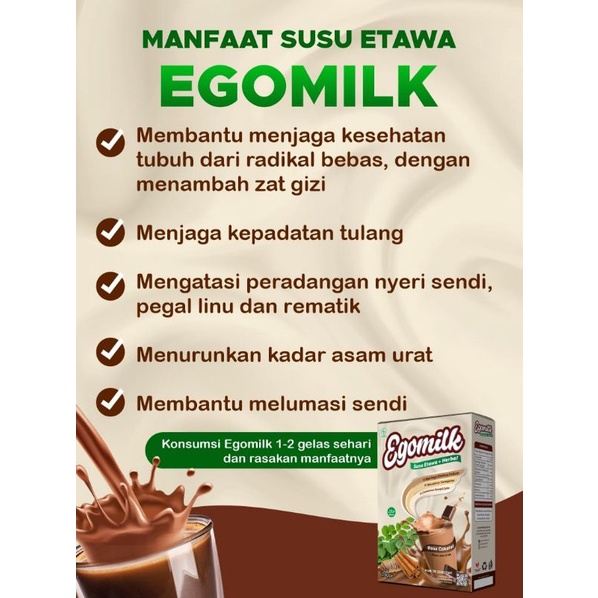 Egomilk Susu Etawa Mengatasi Nyeri Sendi  Rematik Asam Urat dan Pegal Linu