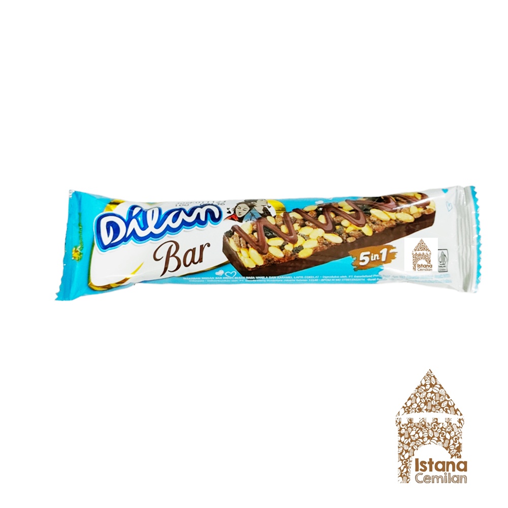 Dilan BAR 5in1 Cokelat Krispi Karamel 18 Gram