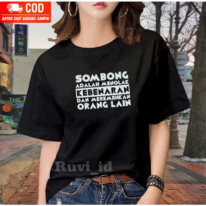 Ruvi_id-KAOS TERLARIS / BELI 3 GRATIS HEADSET EXTRA BAS / KAOS WANITA KEKINIAN / KAOS DISTRO / KAOS WANITA KOREAN STYLE LENGAN PENDEK / BAJU TRENDY / KAOS OBLONG / KAOS OVERSIZE / BLUS / T-SHIRT / KAOS IMPORT / BAHAN KATUN TEBAL / KAOS MURAH