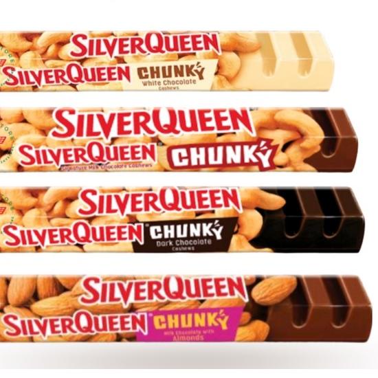 

Cuma Di Sini SILVERQUEEN CHUNKY BAR 95 GRAM BESAR COKELAT VALENTINE CEMILAN ANAK CHUNKYBAR COKLAT CASHEW DARK CHOCOLATE WHITE COKLAT ALMOND DELFI 95gr GR GROSIR MURAH KILOAN SNACK MAKANAN RINGAN