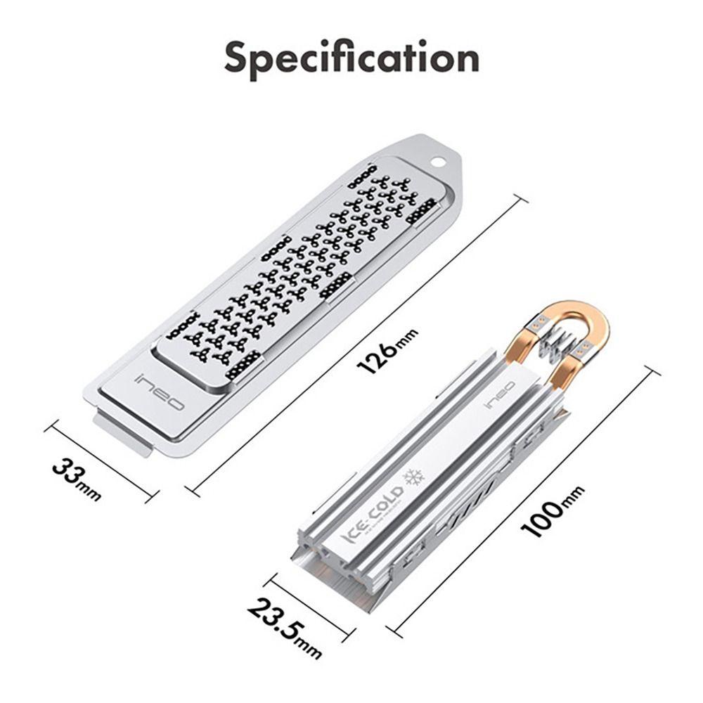 Preva SSD Heatsink Untuk PS5 Temperature Control Cooler NVMe Pendingin
