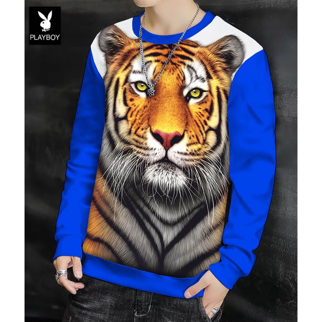 Sweter Pria / Sweter Murah / Sweater MACAN HIDUNG COMBINASI / T-Shirt Pria Jumbo