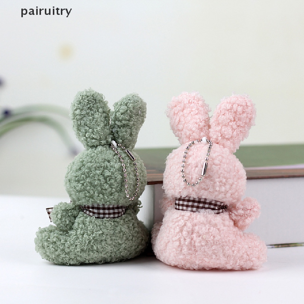 Prt 11 cm Cute Rabbit Bow Plush Stuffed Boneka Dasi Bunny Bantal Lembut Mainan Mewah Anak Hadiah PRT