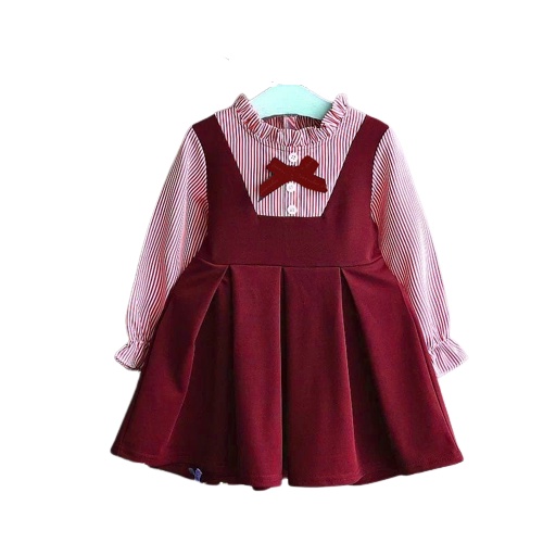 Zahra Dress Anak Perempuan Medeline Bahan Toyobo | Pakaian Anak Terlaris Umur 1-5 Tahun