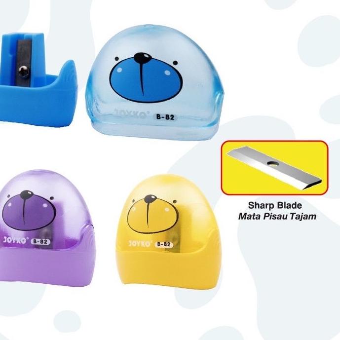 

✄✄ Sharpener / Rautan Joyko B - 82 Bear / (1pak/24pcs)