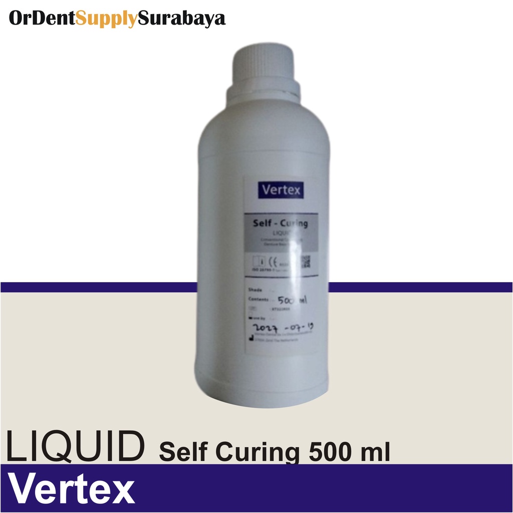Vertex Self Curing dan hot curing otomatis Liquid Acrylic SC Vertex Original