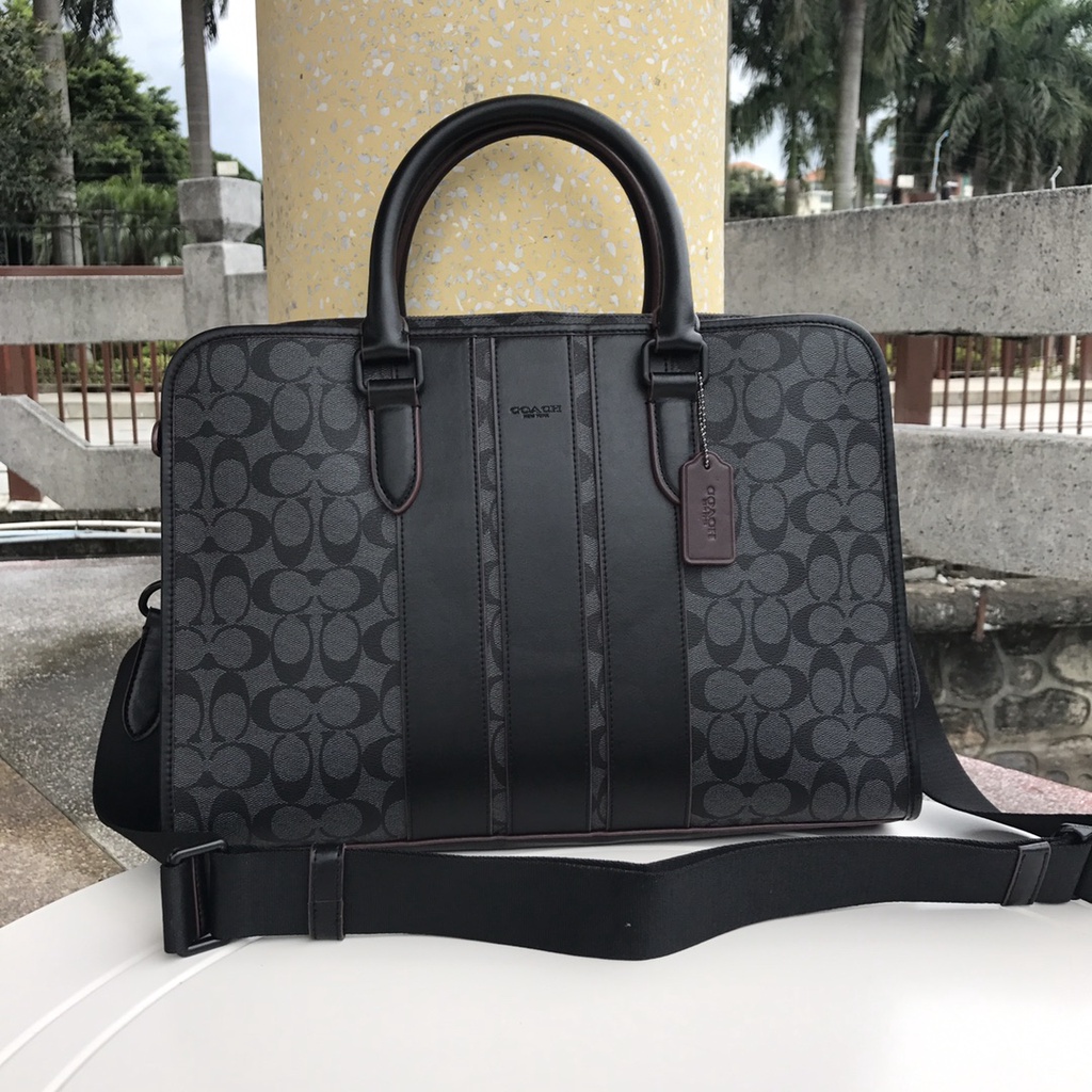 Coach original 39775  23212  72309  68030  2833  2837  0243  men's new briefcase handbag shoulder bag messenger bag  gwb