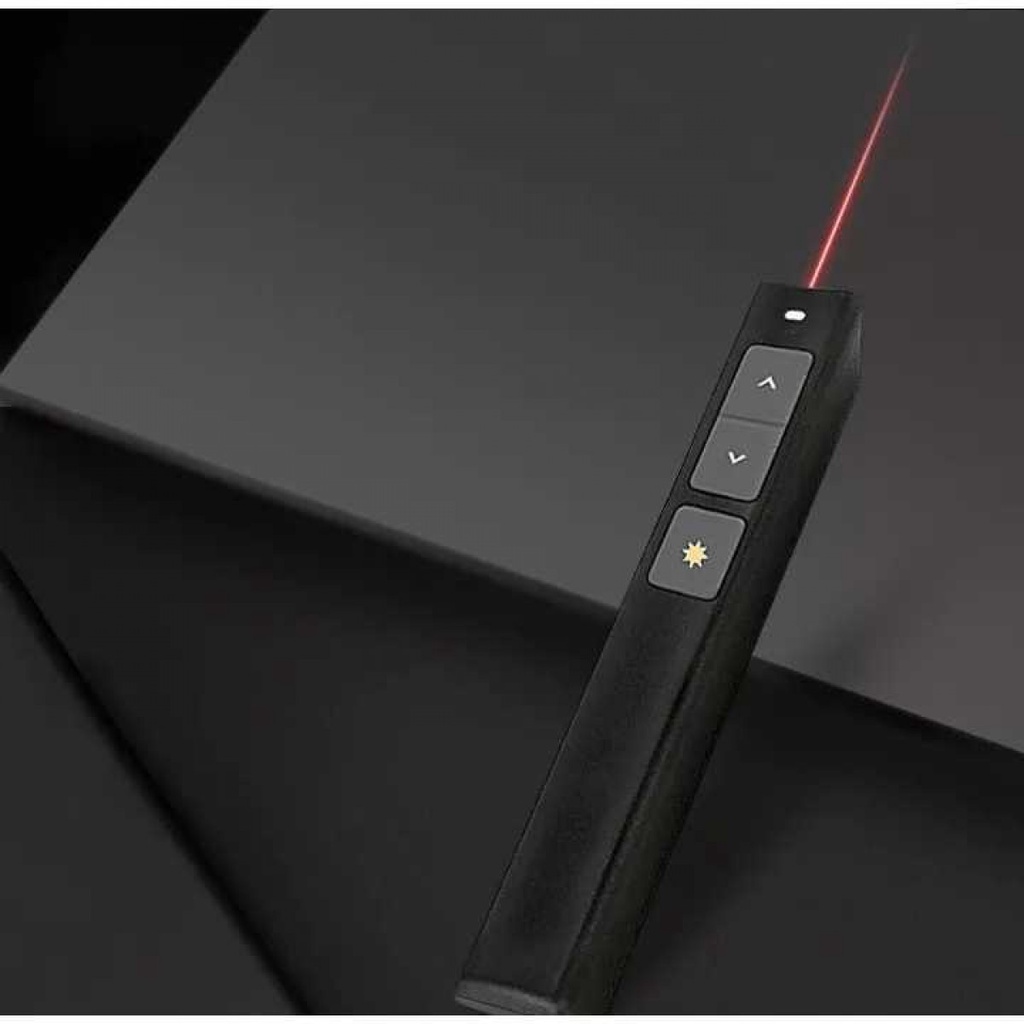 Laser Pointer Merah Presentasi Wireless Slideshow Red Light 100 Meter