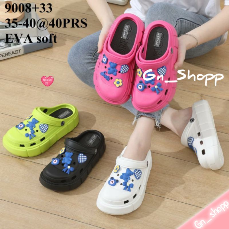 Sandal Wanita Baim  Import Terbaru Terlaris 9008-33D