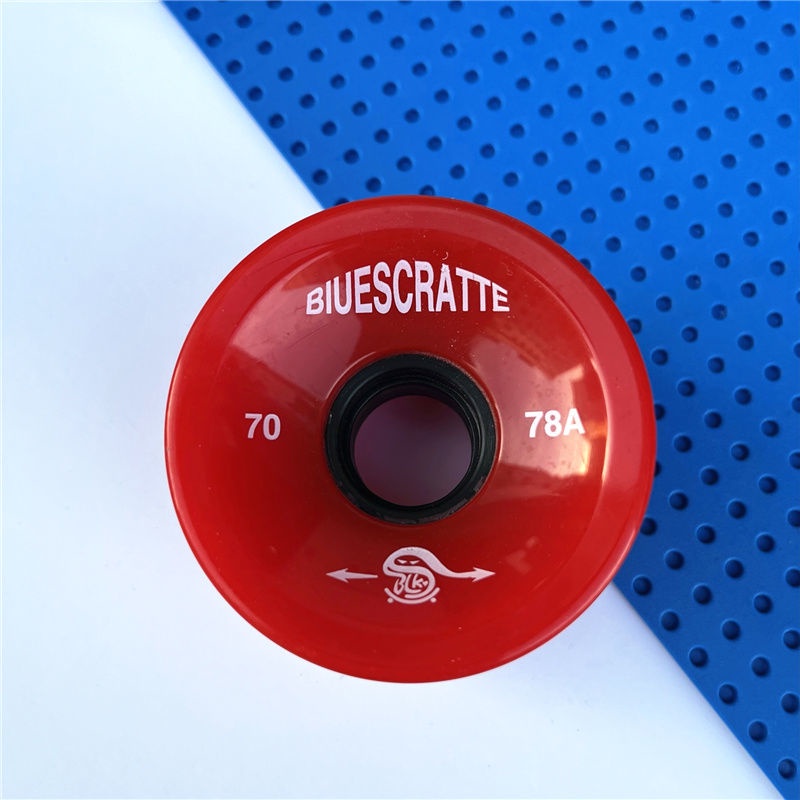 Papan Surfing Darat PU Roda Skateboard Longboard Fishboard Kecil Profesional Daya Serap Kejut Sikat Street Walker 70mm Roda Jalan