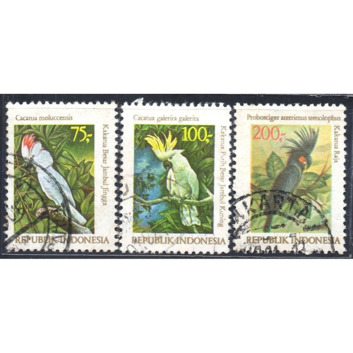 

✨NEW✨ - Prangko/Perangko INDONESIA 1981 I-268 BURUNG KAKATUA - USED