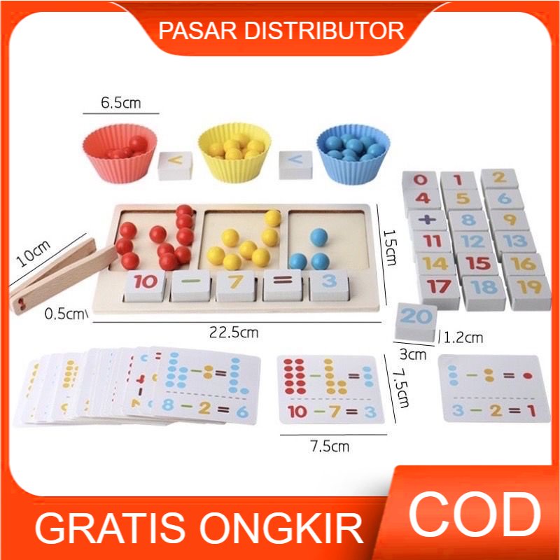 Mainan Edukasi Anak CHILDREN'S EDUCATIONAL THINKING DIGITAL TOYS Game