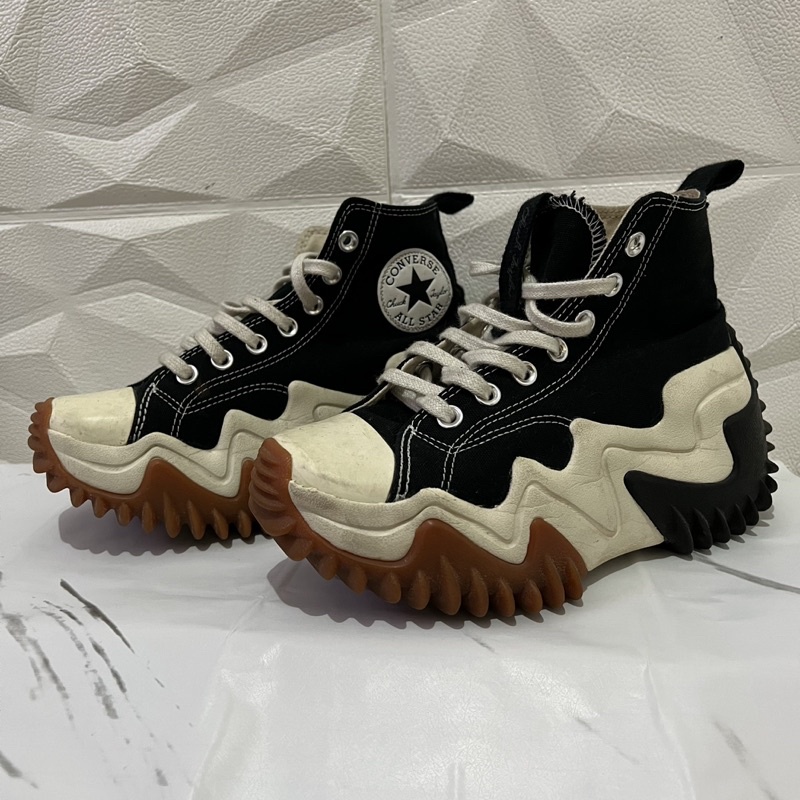 Converse Run Star Motion High Canvas Platform Unisex Sneakers Shoes