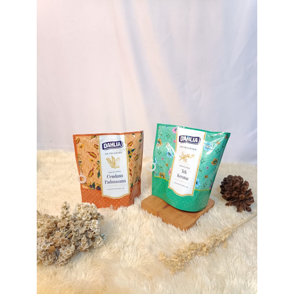 PENGHARUM RUANGAN GANTUNG DAHLIA / PENGHARUM MOBIL , PENGHARUM LEMARI, PENGHARUM WC 75GR BPOM