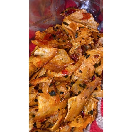 

KERIPIK SINGKONG PEDAS MANIS DAUN JERUK BY KERIPIK SINGKONG MKS