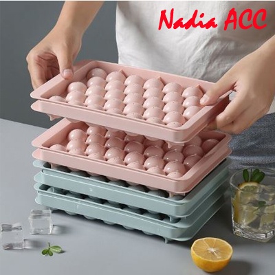 CETAKAN ES BATU 33 BULAT ICE CUBE TRAY C012