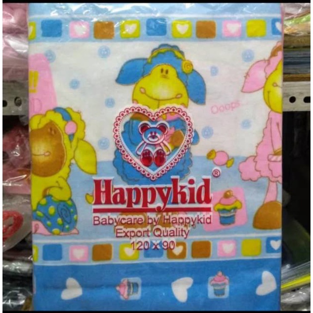 Bedong bayi isi 6pcs happy kid 120x90