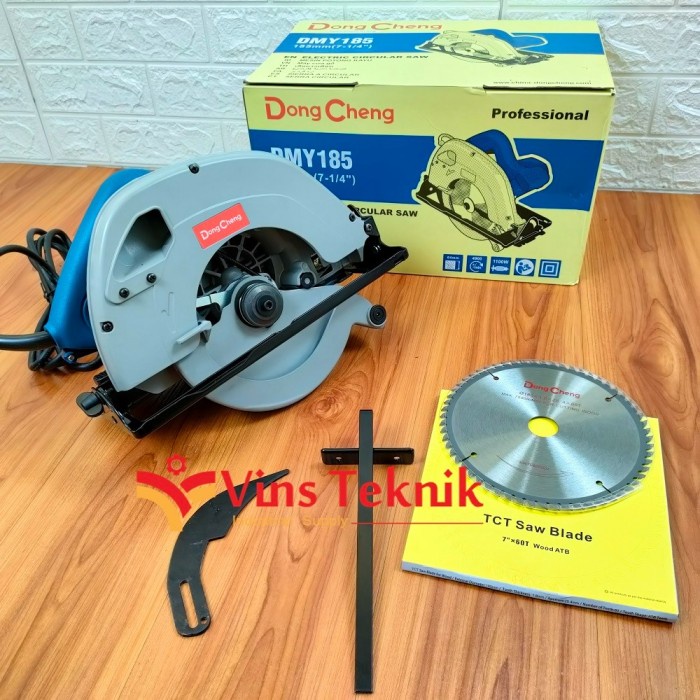 Mesin Gergaji Dmy185 Dongcheng Dmy185 Circular Saw 7"