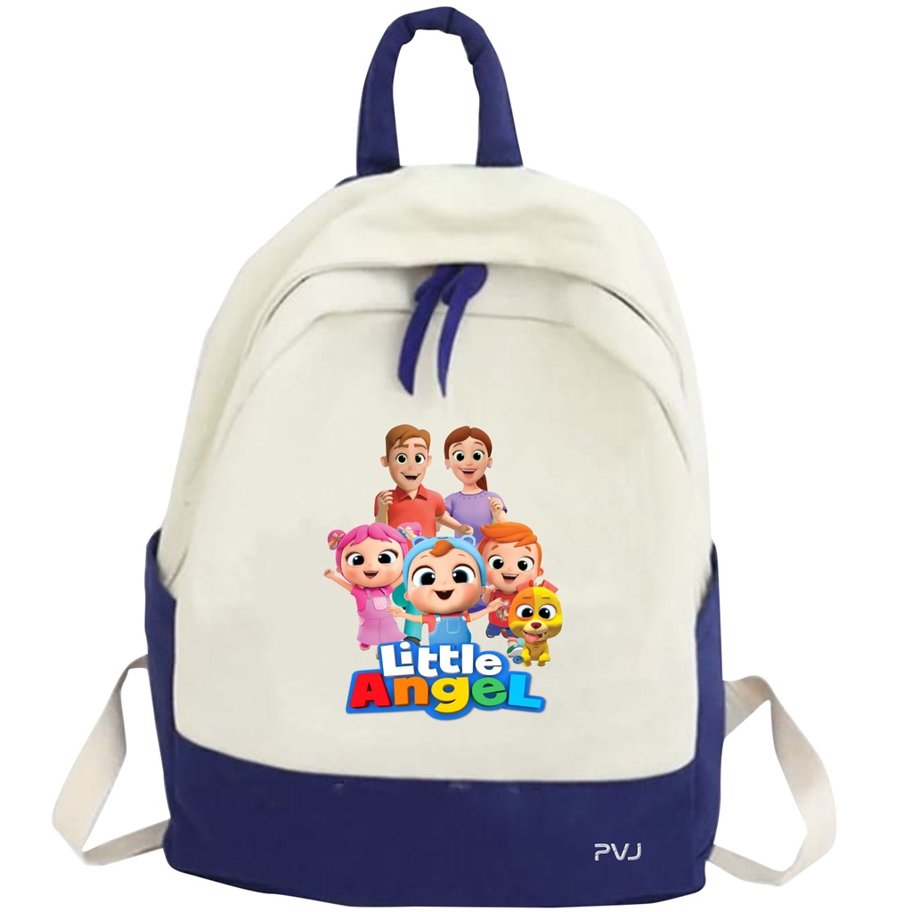 PVJ - Tas Anak Perempuan Motif Little Anggel Ransel Sekolah SD