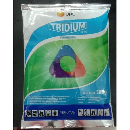 FUNGISIDA TRIDIUM 70 WG 3 BAHAN AKTIF - 500 GRAM