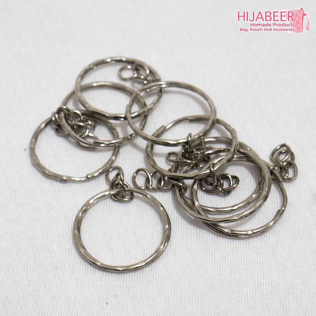 Ring Gantungan Kunci Aksesoris Tas /20pcs