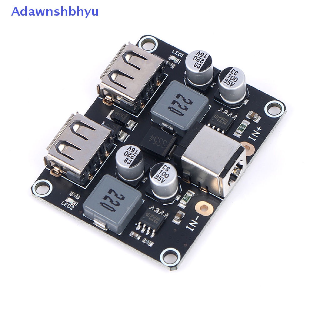 Adhyu USB QC3.0 QC2.0 USB DC-DC Converter Charging Step Down Modul 6-32V ID