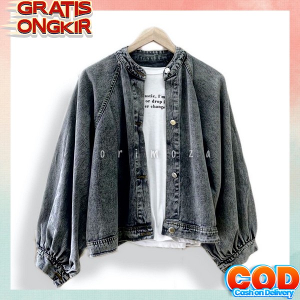 Jaket Jeans Wanita Murah Jaket Denim Jacket Levis Cewek Terbaru Jacket Wanita Jin Jins Kekinian Jake