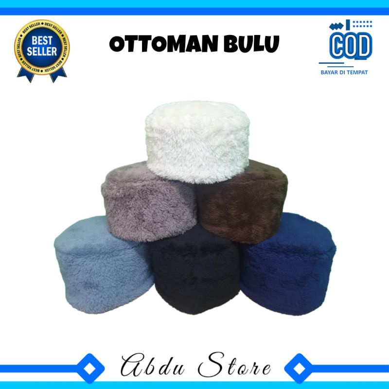 Peci Kopiah MAIYAH BULU OTTOMAN Murah , Peci Bulu Tebal , Peci Ottoman , Kopiah Haji Maiyah Bulu , K