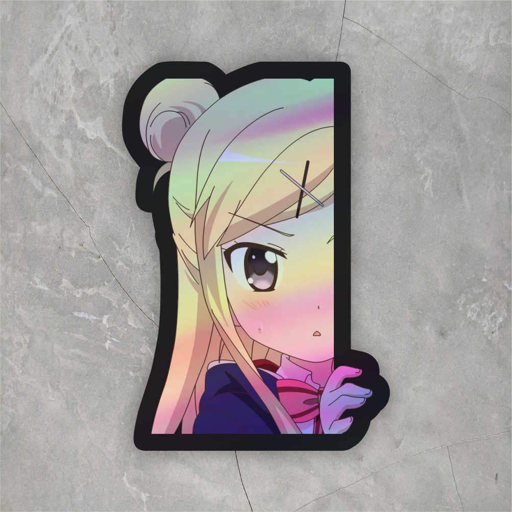 Jual Sticker Hologram Murah | Sticker Hologram Anime | Sticker Intip ...