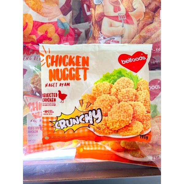 

BELFOODS CHICKEN NUGGET CHRUNCY 140 gram